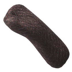 Dress Me Up Brown Oblong Hair Bun Roll 