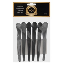 Premium Pin Company 999 Black Sectioning Clips 6pk