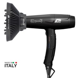 Parlux Elysium Hair Dryer and Diffuser Black