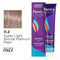 Fanola Color Hair Colour 11.2 Super Light Blonde Platinum Pearl