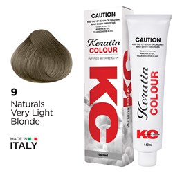 Keratin Colour Permanent Colour 9 Naturals Very Light Blonde