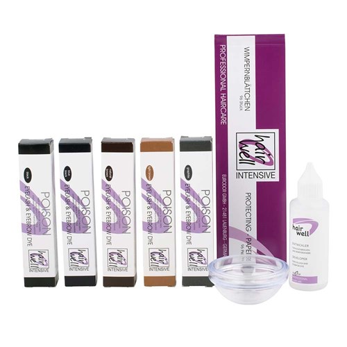 Eyebrow and Eyelash Tinting