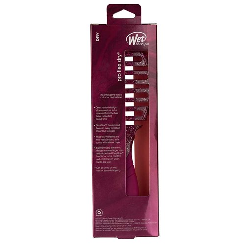 WetBrush Pro Mineral Sparkle Flex Dry Wine