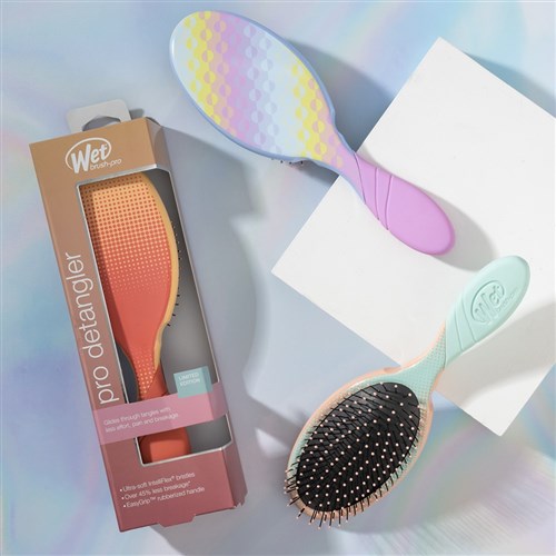 WetBrush Pro Dazzling Dots Detangler Orange