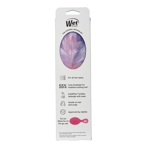 WetBrush Marble Matte Detangler Pink
