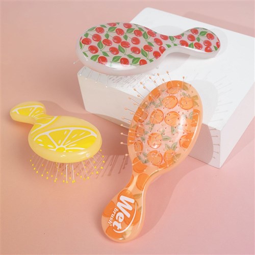 WetBrush Tutti Fruitti Mini Detangler Lemon