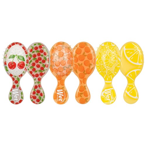 WetBrush Mini Tutti Frutti Detangler Display