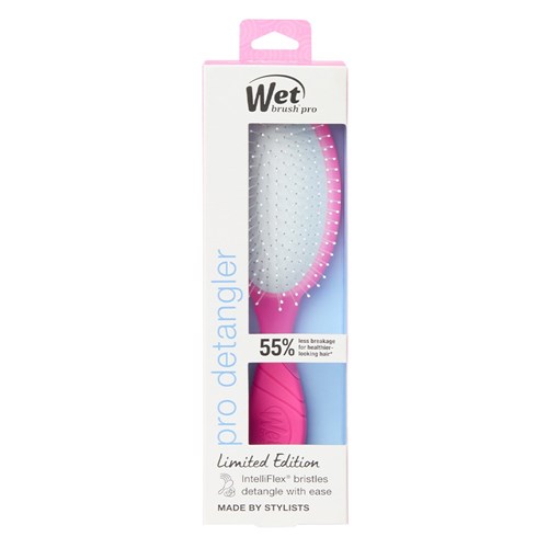 WetBrush Pro Hi Def Neon Detangler Pink