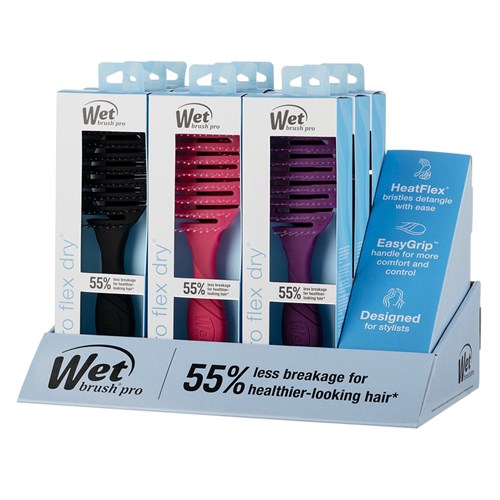 WetBrush Pro Frost Flex Dry Display