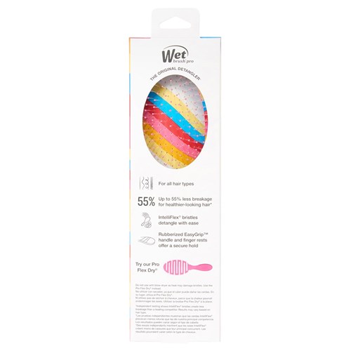 WetBrush Pro Retro Swirl Detangler Pink