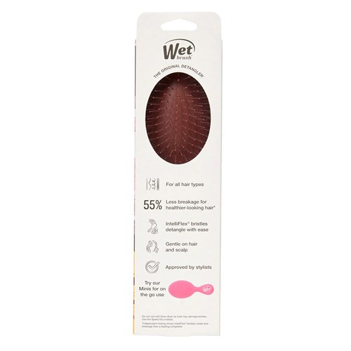 WetBrush Tropical Oasis Detangler Burgundy