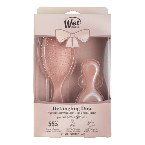 WetBrush Holographic Detangler Kit Pink