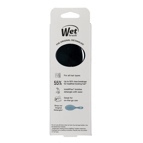 WetBrush Festive Finish Mini Detangler Blue