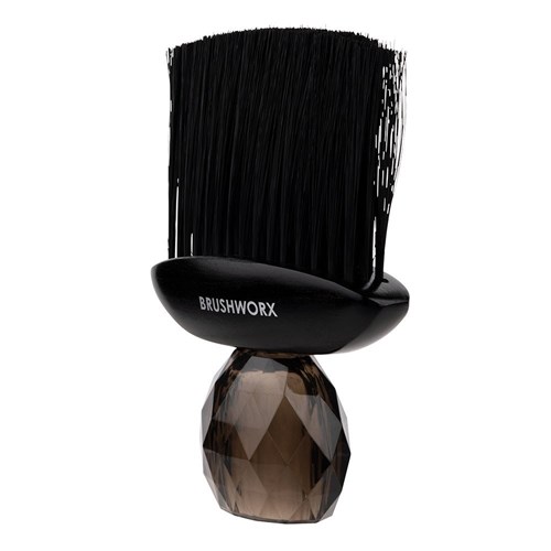 Brushworx Crystal Neck Brush Black