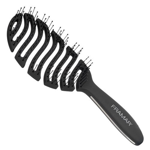Framar Flex Hair Brush Black