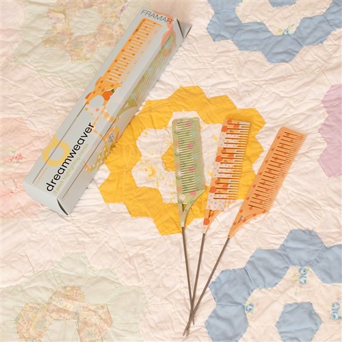 Framar Dreamweaver Highlighting Tail Combs 3pk Quilted