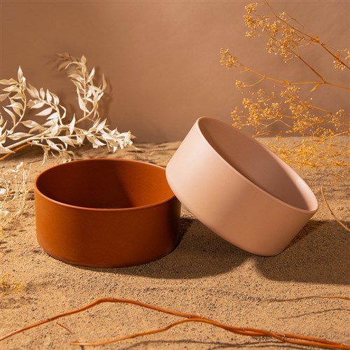 Framar Bamboo Colour Bowl Set Terra Neutrals