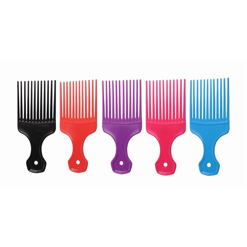 Salon Smart Afro Hair Comb, Blue