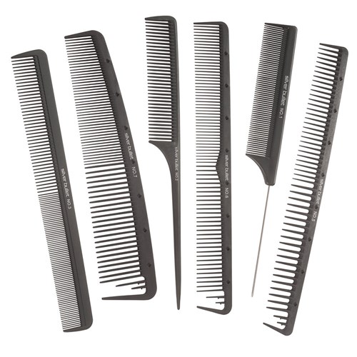 Silver Bullet Carbon Basin Hair Comb