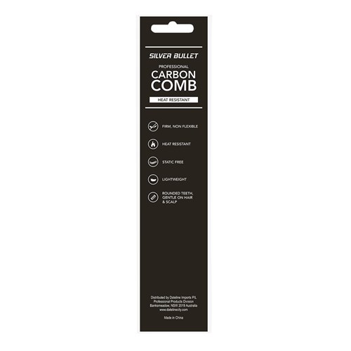 Silver Bullet Keratin 230 Carbon Hair Styling Comb