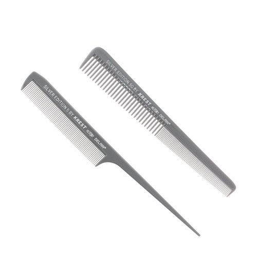 Krest Silver Edition G50 Tapered Barber Hair Comb