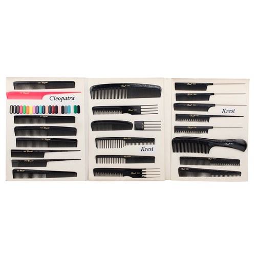 Krest Cleopatra 420 Large Styling Comb in Black