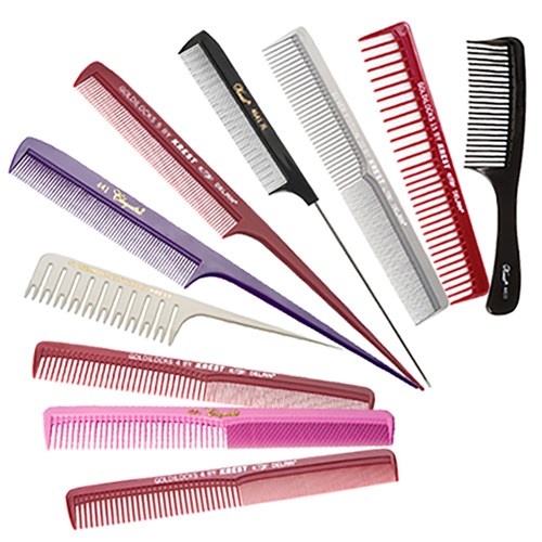 Krest Cleopatra 441 Plastic Tail Comb - Teal 21.5cm