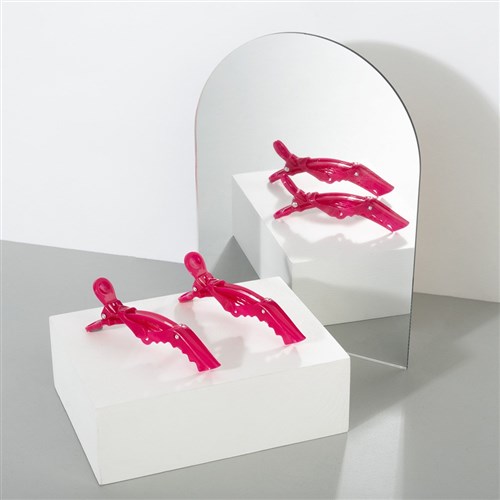 Premium Pin Company 999 Crocodile Clips Pink