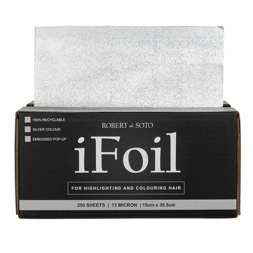 Robert de Soto iFoil Embossed Pop Up Silver 13 Micron