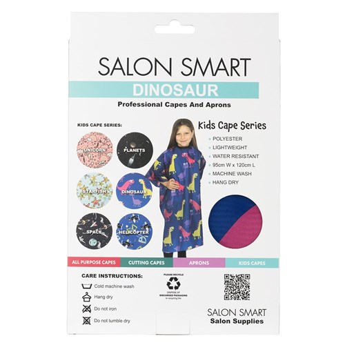 Salon Smart Kids Cutting Cape Dinosaur