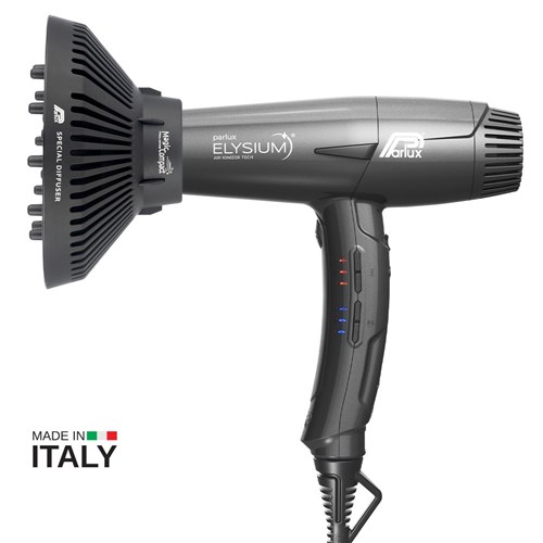 Parlux Elysium Hair Dryer and Diffuser Titanium