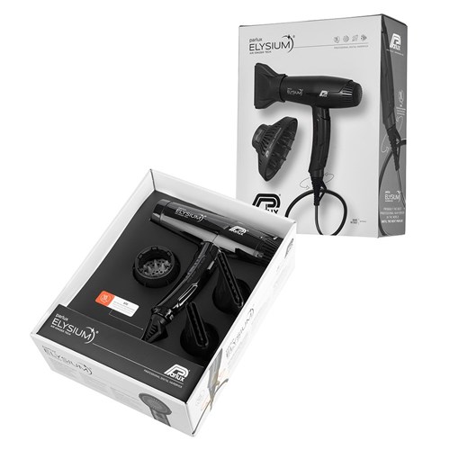 Parlux Elysium Hair Dryer and Diffuser Black