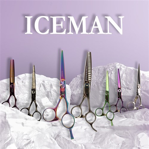 Iceman Bling Emerald 6'' Hairdressing Scissors