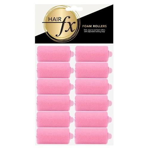 Hair FX Foam Rollers Medium 12pk