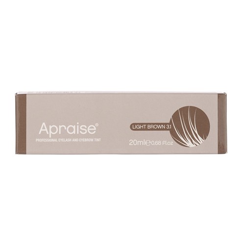 Apraise Eyelash And Eyebrow Vegan Tint Light Brown