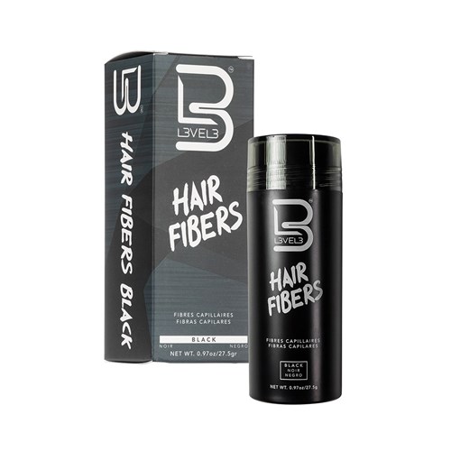 L3VEL3 Hair Fibres Black