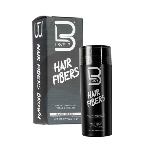 L3VEL3 Hair Fibres Dark Brown