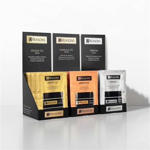 12Reasons Marula Oil Hair Treatment 12pc Display