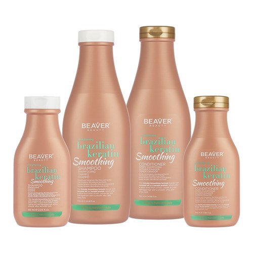 Beaver Brazilian Keratin Smoothing Shampoo 60ml