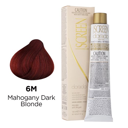 Screen Dorado Colour 6M Mahogany Dark Blonde