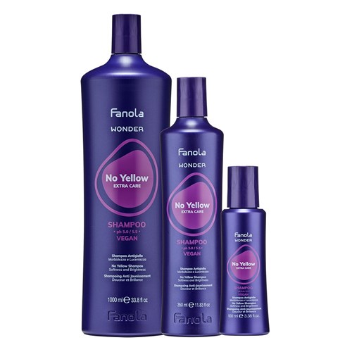 Fanola Wonder No Yellow Shampoo 1L