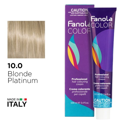 Fanola Color Hair Colour 10.0 Blonde Platinum
