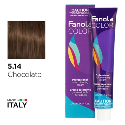 Fanola Color Hair Colour 5.14 Chocolate
