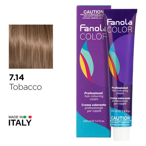 Fanola Color Hair Colour 7.14 Tobacco