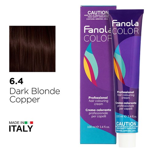 Fanola Color Hair Colour 6.4 Dark Blonde Copper