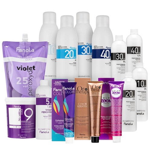 Fanola Oro Therapy Color Keratin Hair Colour 4.0 Chestnut