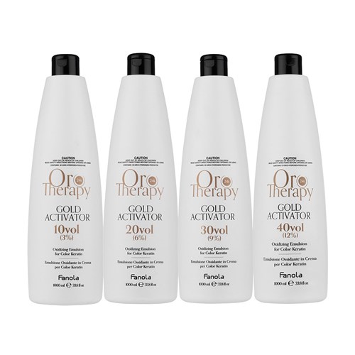 Fanola Oro Therapy Gold Activator 40 Volume 1L