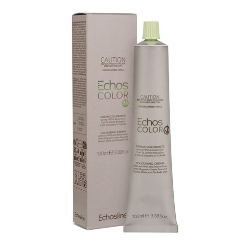 Echos Color Vegan Hair Colour 6.12 Dark Blonde Cold Irise