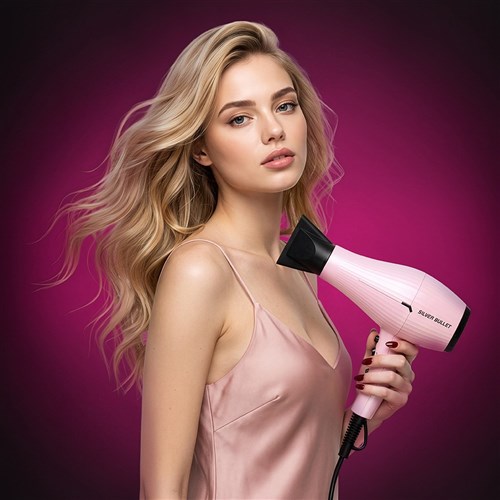 Silver Bullet City Chic Hair Dryer Pink