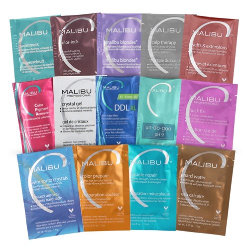 Malibu C Swimmers Hair Treatment 12pc